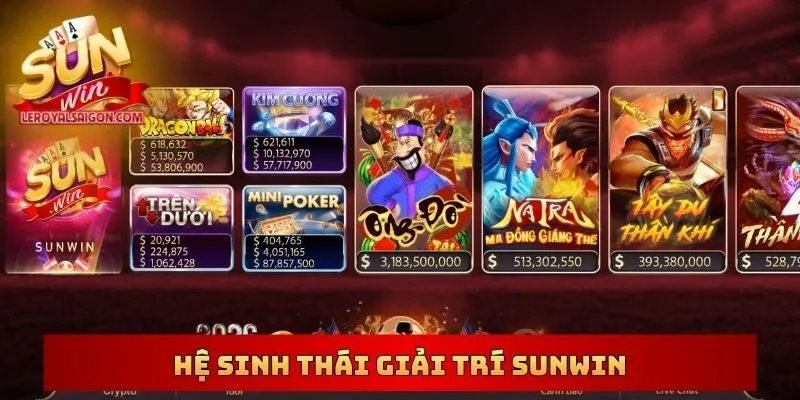 Hệ sinh thái giải trí Sunwin