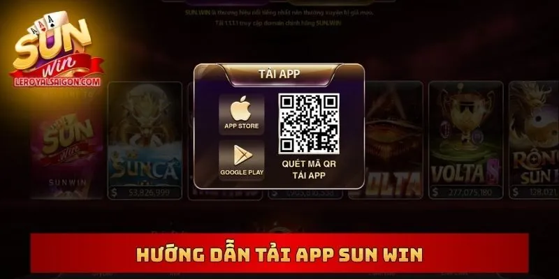Hướng dẫn tải app SUN WIN